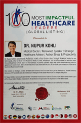100 Most Impactful Healthcare Leaders Accolade